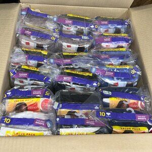 Hanes Women’s Tagless Briefs – LOT 40 - 180 pcs – 18 packs (10 ea) – Sz 8 - NEW